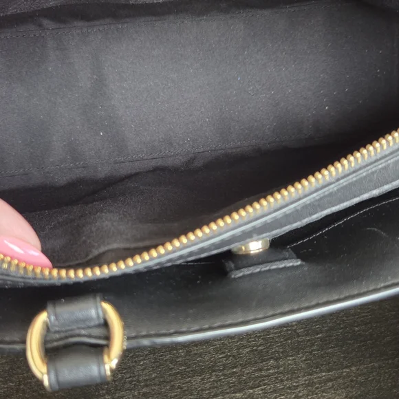 Coach Signature Brown and Red Women's Bag - Picture 7 of 10